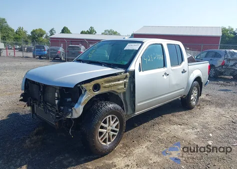 2016 Nissan Frontier Sv из США, поврежденный, VIN 1N6AD0EVXGN742526